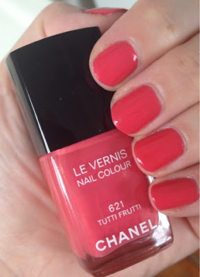 Chanel, Chanel Tutti Frutti, Chanel Le Vernis Nail Colour, nail polish, nail lacquer, nail varnish, manicure, mani, mani monday, #manimonday, nails