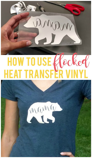 Save time and learn tips from a beginner user of flocked heat transfer vinyl.