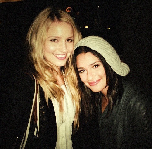 Dianna Agron y Lea Michele LAS AMO