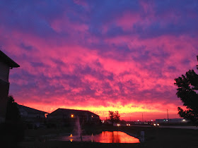 amazing Indiana sunrise