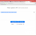 API voice recognition in the beta of Chrome 25