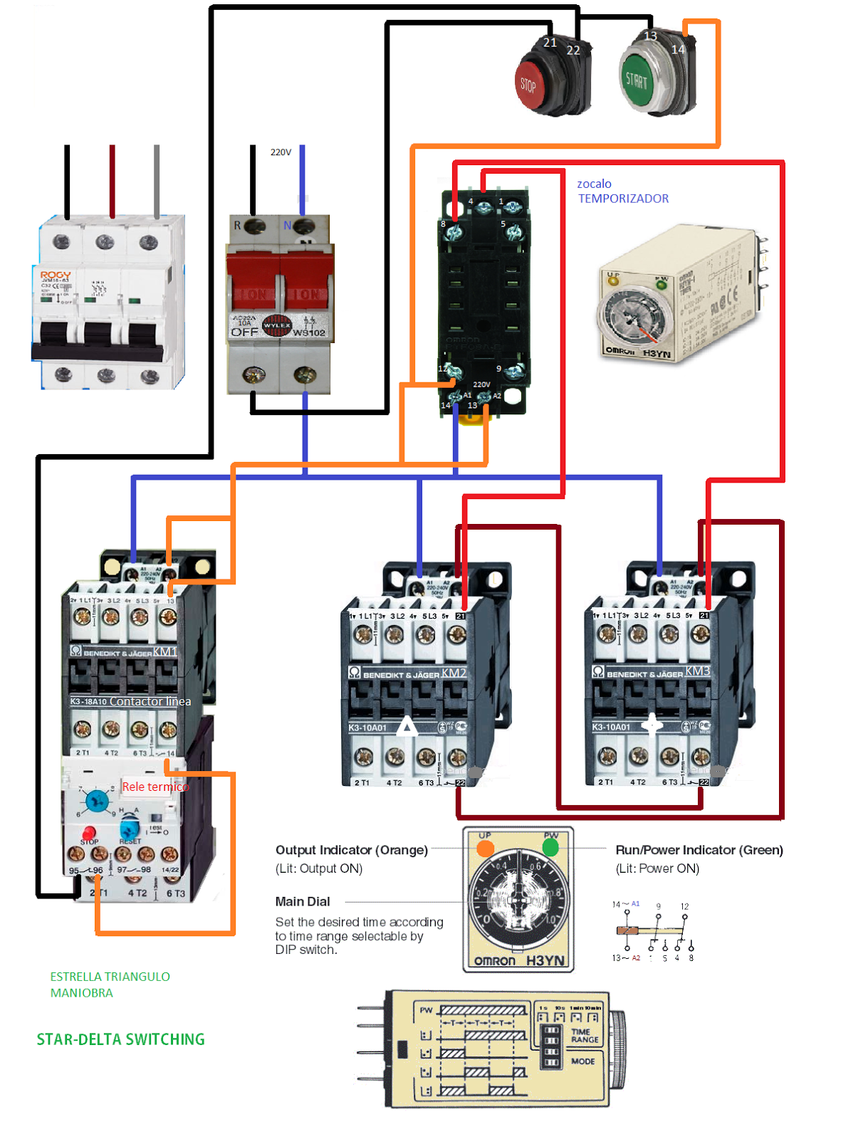  STAR  DELTA  SWITCHING Electrical  Engineering Blog