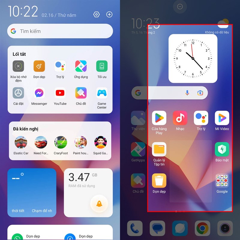 Cách nhận thêm các Widget đẹp cho Xiaomi không cần bất kỳ app thứ 3 nào khác