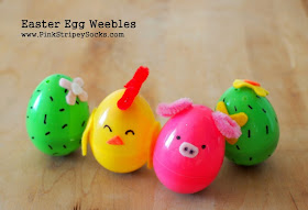 Make Plastic Easter Egg Weebles