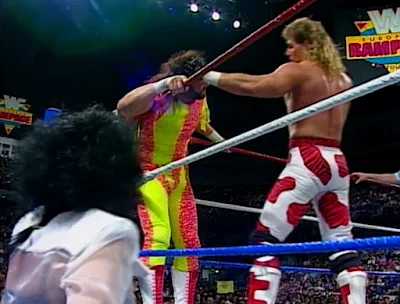 WWF UK Rampage 92 review - Shawn Michaels takes the fight to Randy Savage