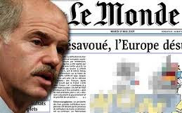 Παπανδρέου στη Le Monde: "Η αναδιάρθρωση, δεν είναι στην ατζέντα της Ευρώπης"