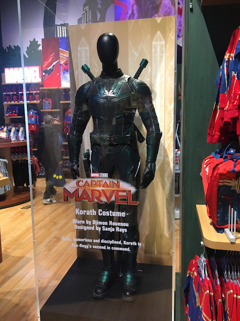 Korath Costume Captain Marvel Disney Store Times Square New York City