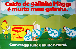 propaganda caldo de galinha Maggi - 1976