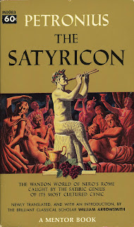 Book cover for Petronius's The Satyricon in the South Manchester, Chorlton, and Didsbury book group