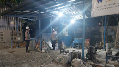 Sambangi Security, Bhabinkamtibmas Polsek Bojonegara Polres Polda Banten Berikan Arahan dan Pembinaan