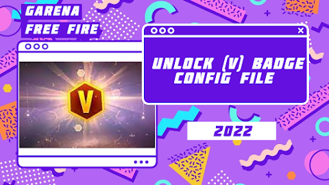 Free Fire FF Max (V) Verified Badge Config Glitch Zip Script File 