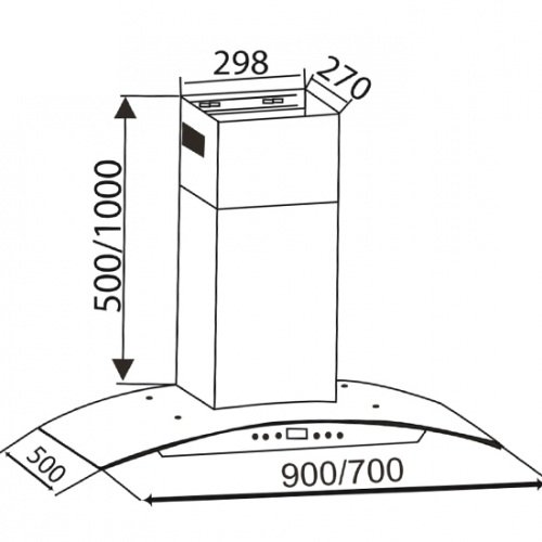 Máy Hút Mùi Canzy CZ-0390