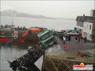 Truck Towing Vehicle