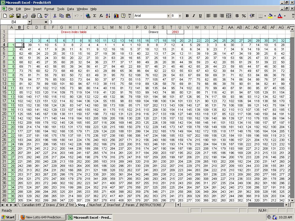 Excel For Lottery | Calendar Template 2016