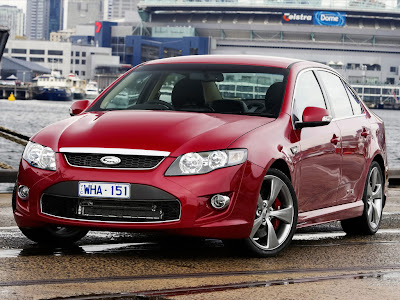 Ford FPV GT red pictures
