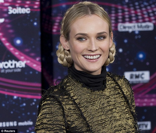 Diane Kruger in Lanvin and Jason Wu