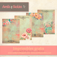 Papel vintage gratis para scrapbooking, invitaciones, tarjetas