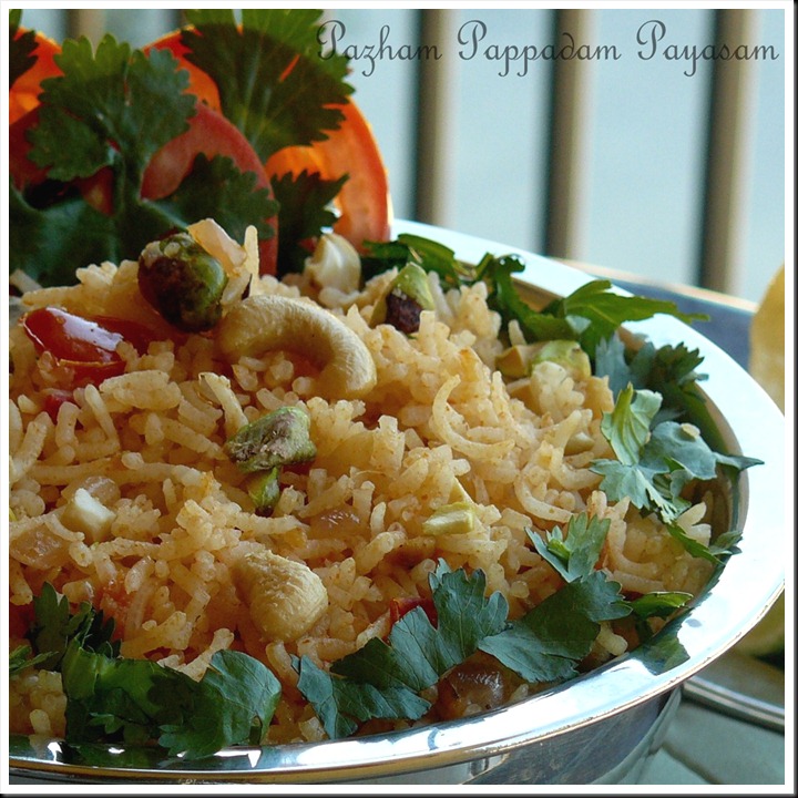 Tomato rice/Thakkali sadam