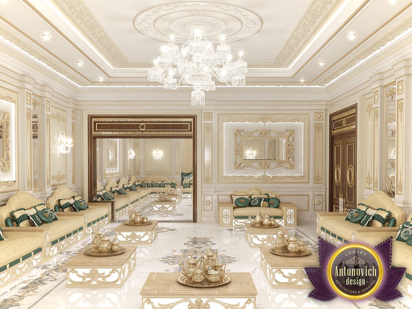 nigeiradesign Arabic Majlis Interior Design from Luxury 