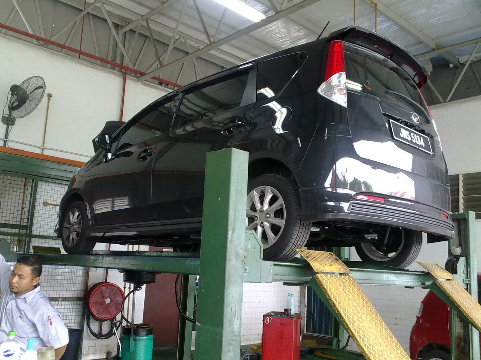 MAMA & PAPA BLOG: Servis kereta