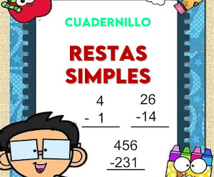 Restas Simples / Cuadernillo de Ejercicios 