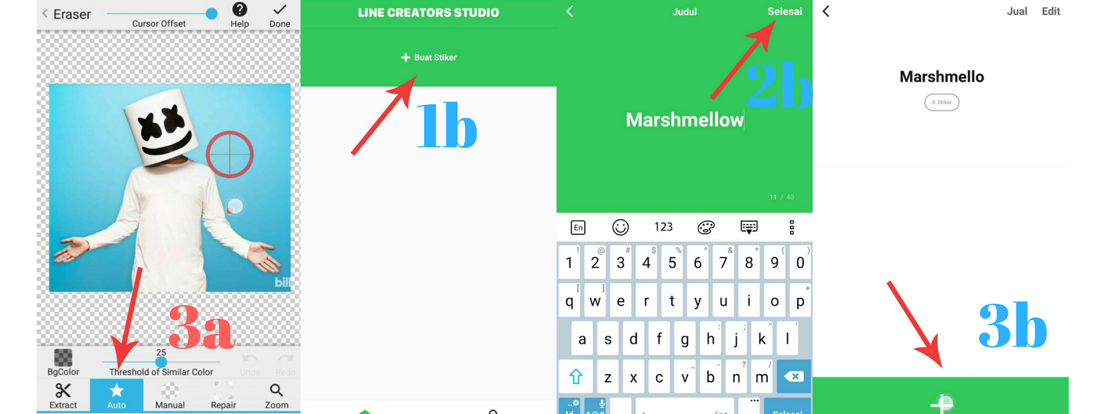  Cara  Membuat  Stiker  LINE  Dari Android Terbaru 3xploi7 BuG