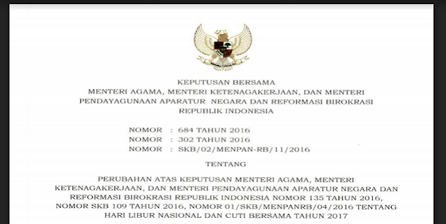 Inilah SKB Tiga Menteri