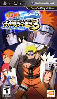 Game Naruto Shippuden Ultimate Ninja Heroes 3 ISO PPSSPP Download