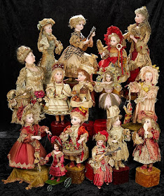 A sample of over 400 Dolls and Automata from the collection of mysterious heiress, Huguette Clark, to be auctioned by Theriault's