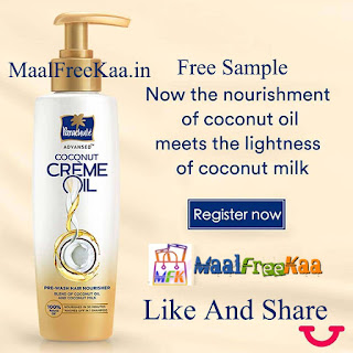 Free sample Parachute Advansed Creme Oil