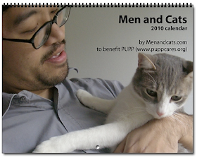 men and cats calendar