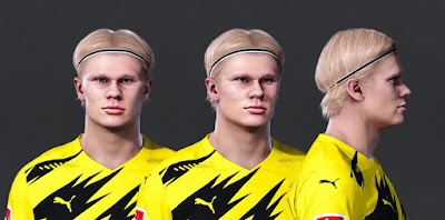 PES 2021 Faces Erling Haaland by Owen31