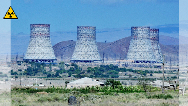 Metsamor Nükleer Santrali Ermenistan'da olmasına rağmen Türkiye'ye çok yakın