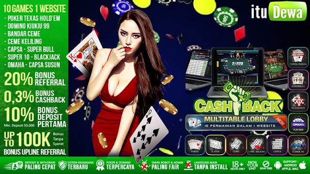 JACKPOT DOMINO TERPERCAYA - DAPATKAN JACKPOT POKER TERJELAS HANYA DI ITUDEWA