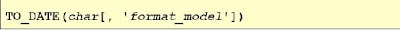 TO_DATE function