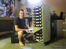 organize parts, storage stacking cases, harbor freight, 20 box