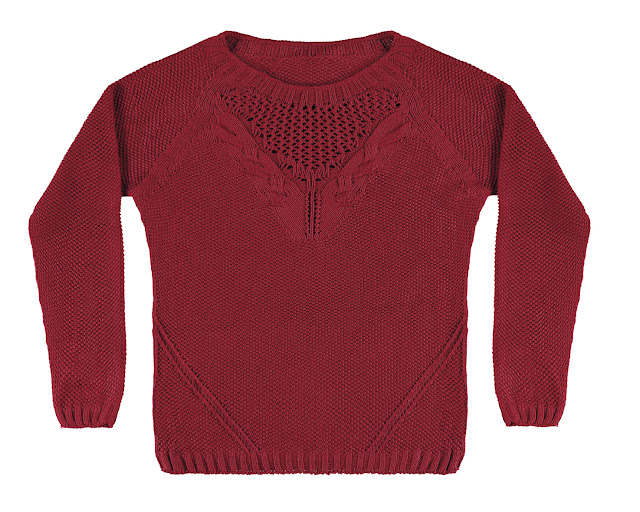 Lunender - tricot vermelho - R$152,99