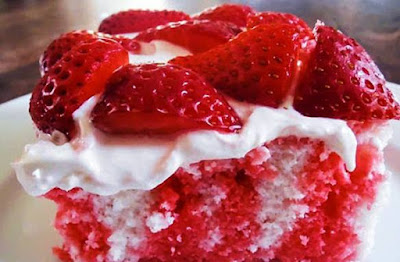 Strawberry Poke Cake