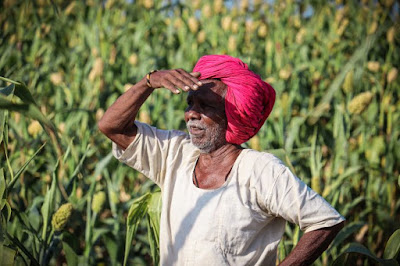 Honest Indian farmer