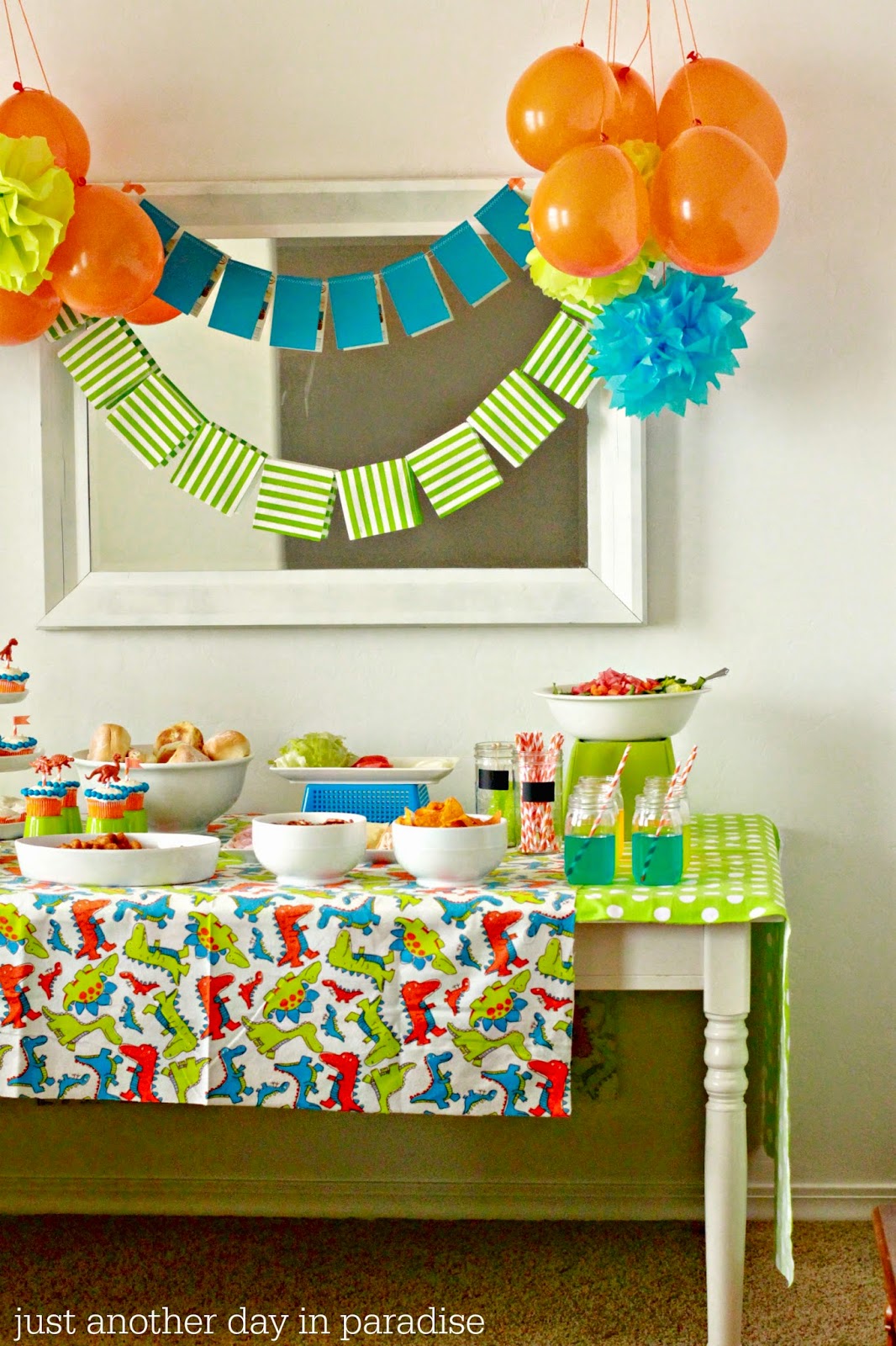 Larissa Another Day Simple  Dinosaur Birthday  Party 