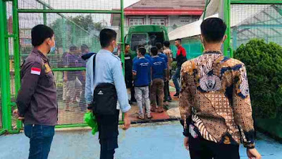Lembaga Pemasyarakatan Kembali Melakukan Pemindahan (WBP) ke Lapas Kelas III Surulangun Rawas Sumatera Selatan
