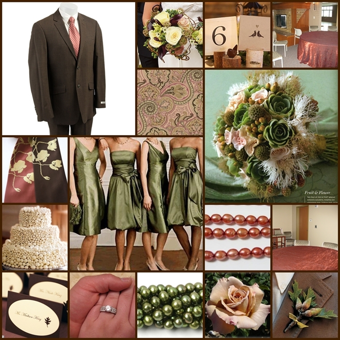 Another fun color scheme for fall would be green