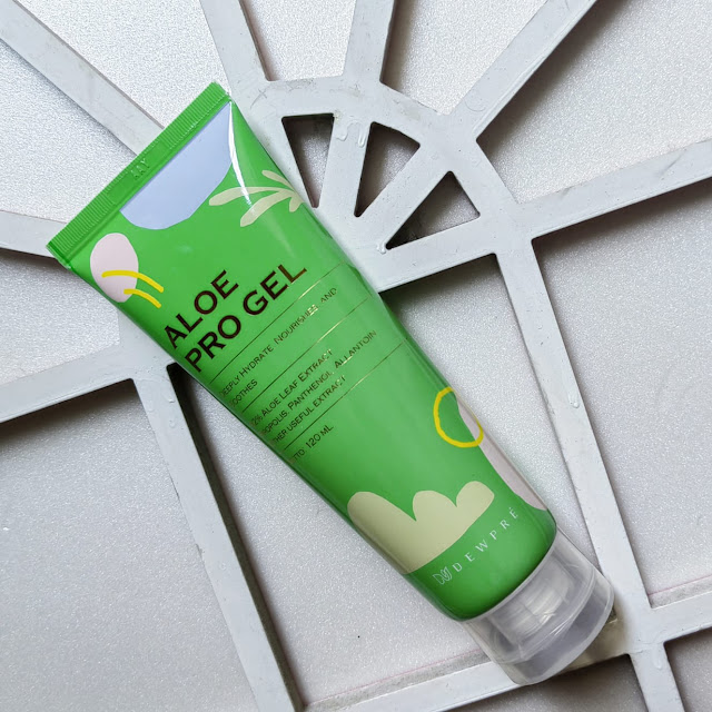 Review dewpre aloe pro gel untuk kulit acne sensitif