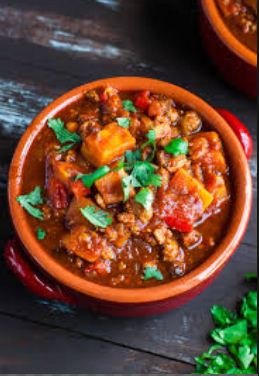 Some create a prepared for healthy turkey Chili with Sweet Potatoes recipes 