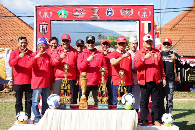 Buka Pumek Cup IV, Bupati Sanjaya Optimis Sepak Bola di Tabanan Kembali Menggeliat