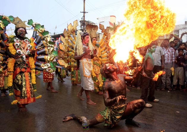 Bonalu starts in Telangana