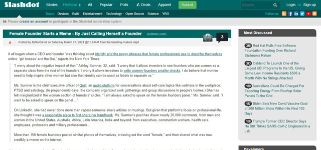 Slashdot - Blog Teknologi Terpopuler