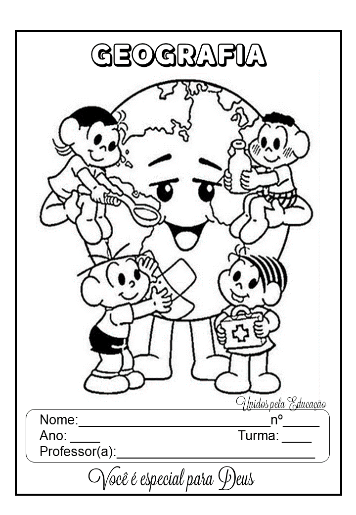 501 Desenhos Para Colorir Turma da Mônica Capa Comum