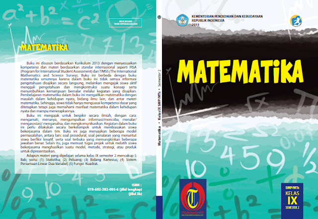 Download PDF Matematika Kelas IX SMP Semester 2 (Kurikulum 2013)