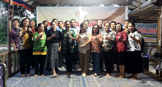Persekutuan Hamba Tuhan Garis Depan Kab. Pulang Pisau Gelar Ibadah di Panti Asuhan Tabela Harapan Bangsa